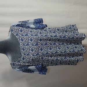 Lucky Brand Cut Out back Top